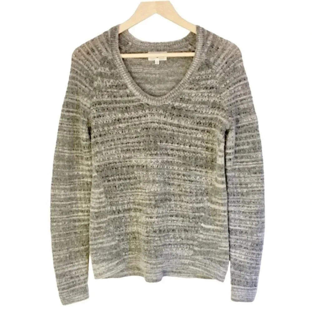 Lou & Grey Alpaca Gray Super Soft Sweater